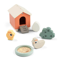 Done by Deer tiny farm houten speelset Clucky 5712643060857 a