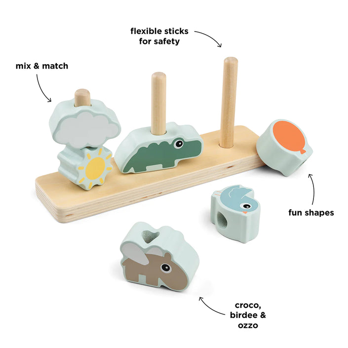 Done by Deer stapelspel Happy clouds 1 jr+