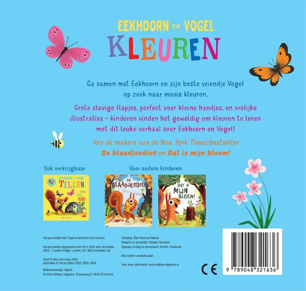 Buy Eekhoorn en vogel Kleuren 1 jr+