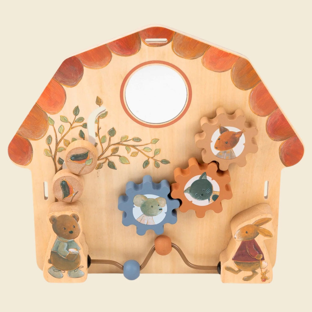Lilliputiens activity panel Farm 9 m+