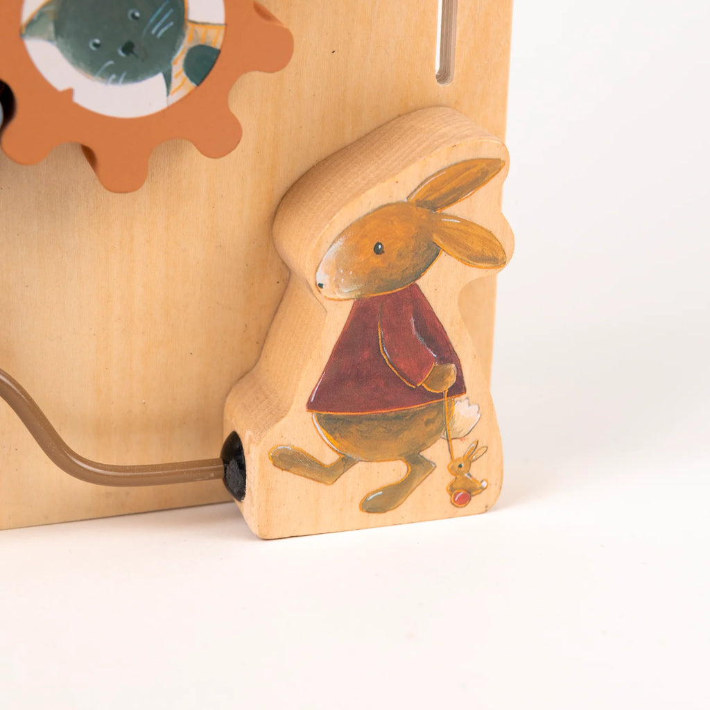 Lilliputiens activity panel Farm 9 m+