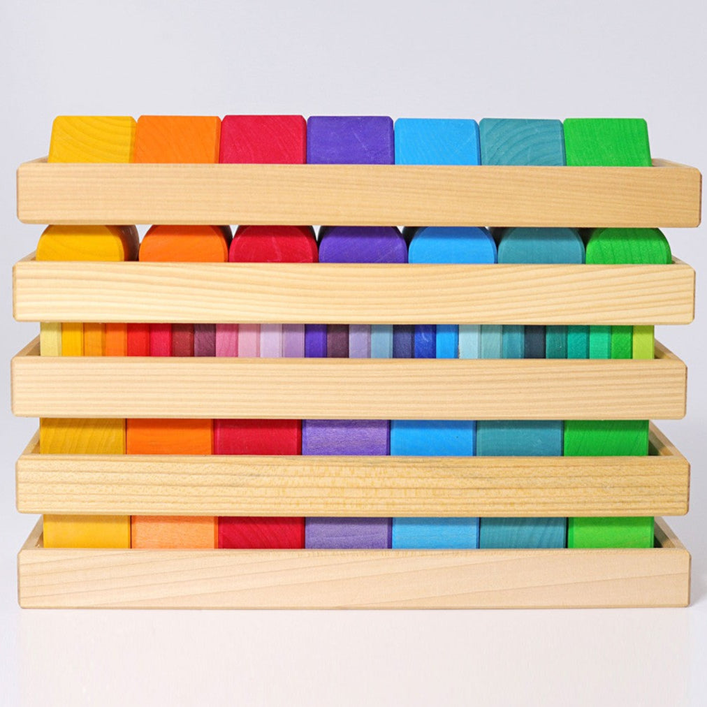 Buy GRIMMS blokkenset vormen en kleuren classic 3 jr+