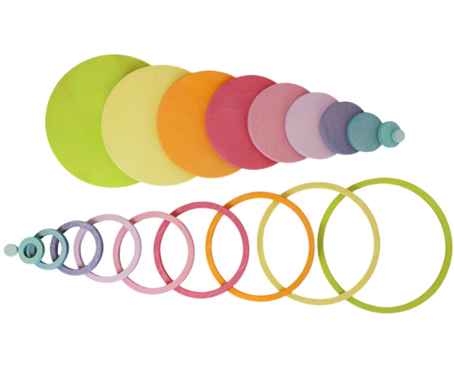 Buy GRIMMS cirkels en ringen pastel 3 jr+