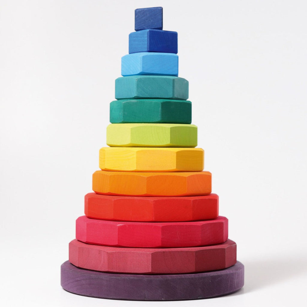 GRIMMS giant geometrische stapeltoren 1 jr+