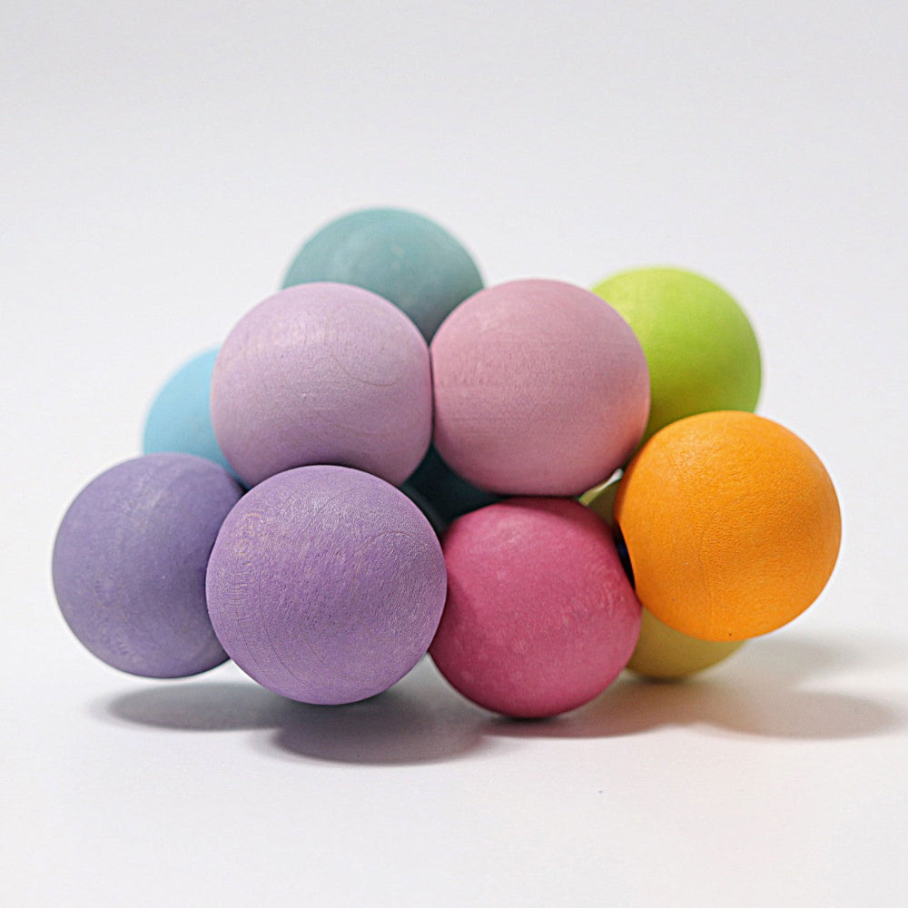 GRIMMS grijpspeeltje pastel 0 mnd+08136