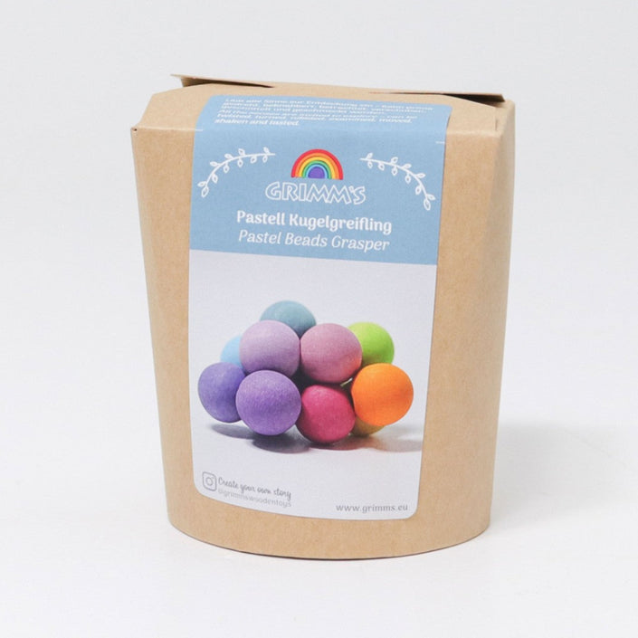 GRIMMS grijpspeeltje pastel 0 mnd+08136e