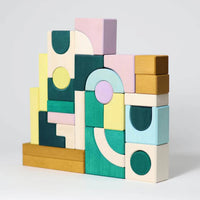 GRIMMS houten blokkenset Movement 1jr 4048565431064 a