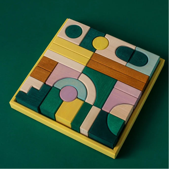 GRIMMS houten blokkenset Movement 1 jr+