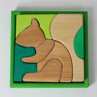 GRIMMS houten bouwset groen 1jr 4048565436861 a