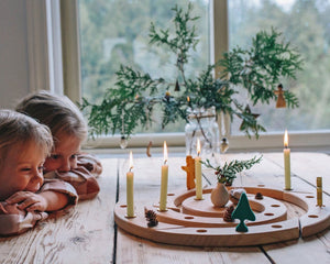 GRIMMS jaarring spiraal naturel 40 cm03200