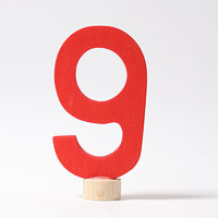 GRIMMS jaarring steker cijfer 9 04609