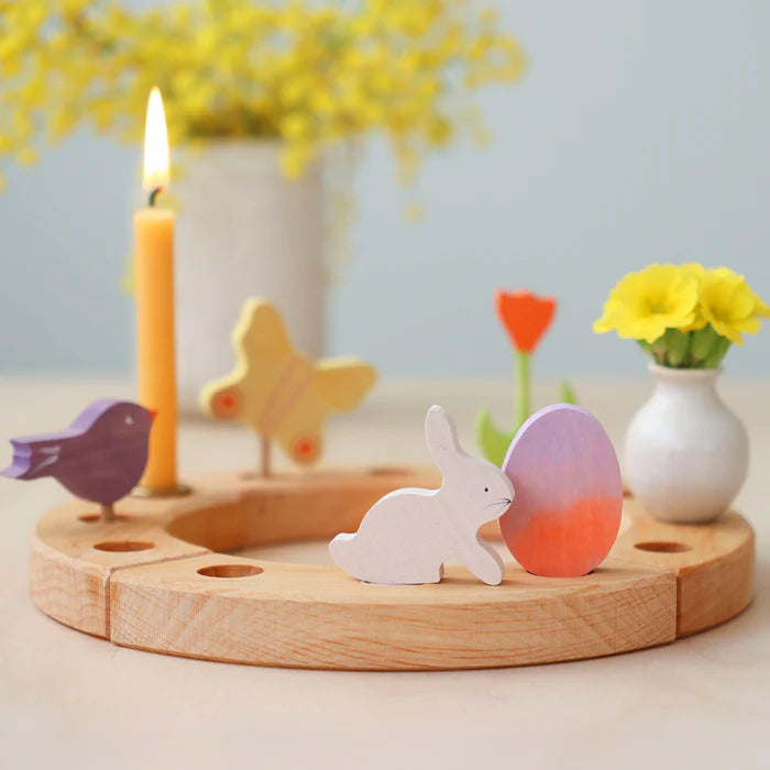 Buy GRIMMS jaarring steker set Pasen oranje