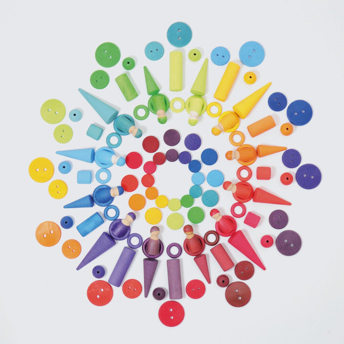 GRIMMS munten regenboog classic 3 jr+10312e