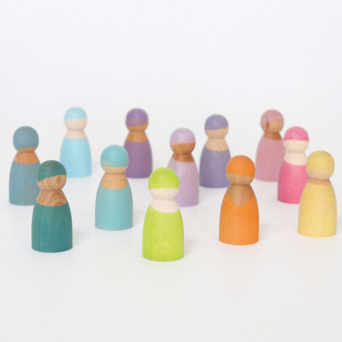 GRIMMS regenboogvrienden pastel 1 jr+10579