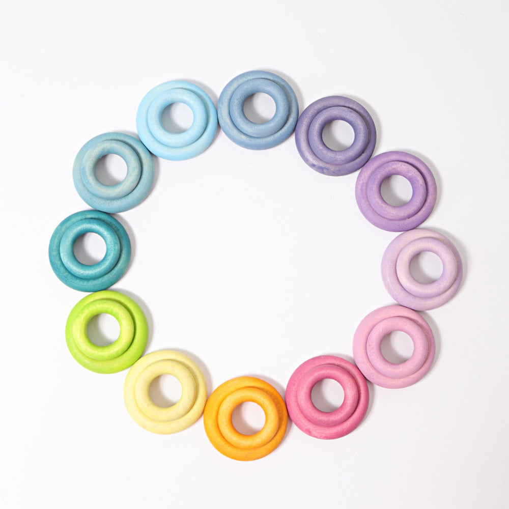 Buy GRIMMS ringen regenboog pastel 3 jr+