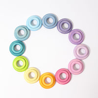GRIMMS ringen regenboog pastel 3 jr+10163b