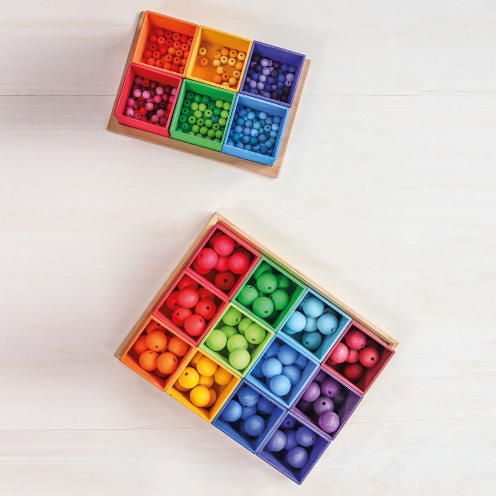GRIMMS sorteerbak regenboog groot 3 jr+10299d
