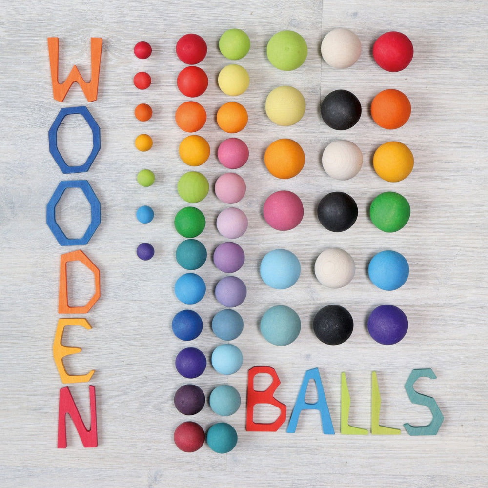 GRIMMS sorteerballen regenboog classic 1 jr+10239c