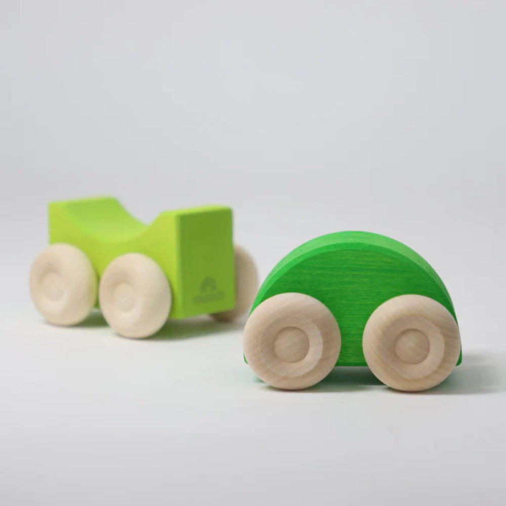 Buy GRIMMS stapel auto's groen 0 mnd+
