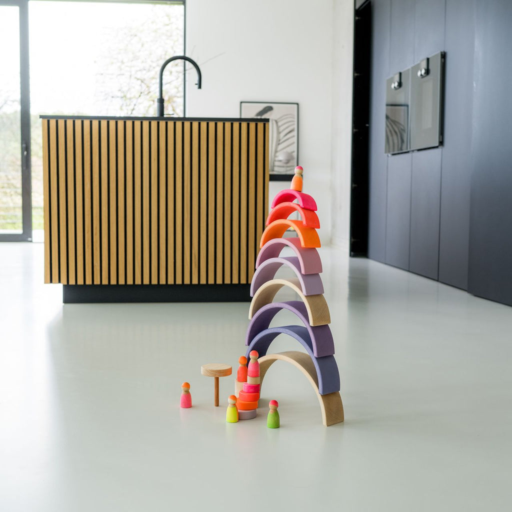 GRIMMS regenboog groot neon 1 jr+