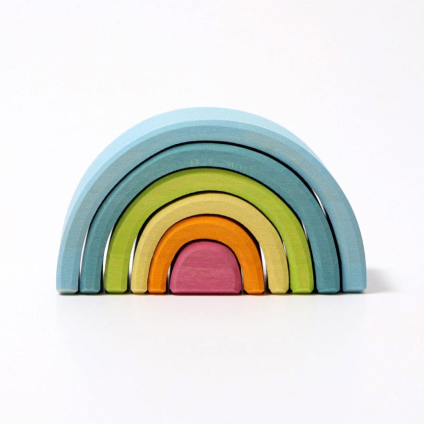 GRIMMS stapel regenboog small pastel 10761
