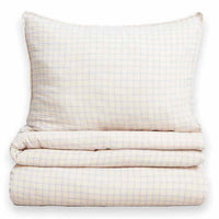 Garbo and Friends dekbedovertrek gingham blue 140x200