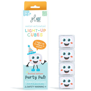 Glo Pals light up cubes Party pal 4 stks 3jr+