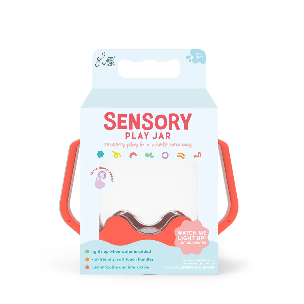 Buy Glo Pals sensory play jar rood 18 mnd+