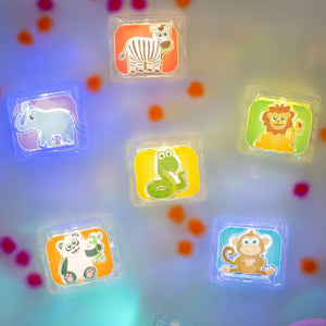 Glo Pals cubes Zoo 6 stks 3 jr+GP6PKZOO