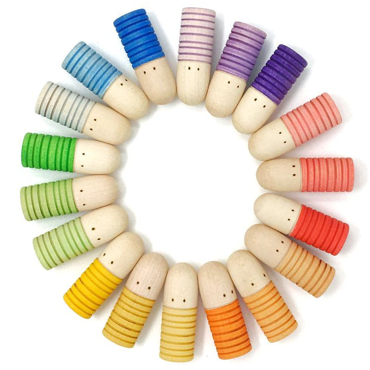 Grapat brots poppetjes 18 stks 10 mnd+