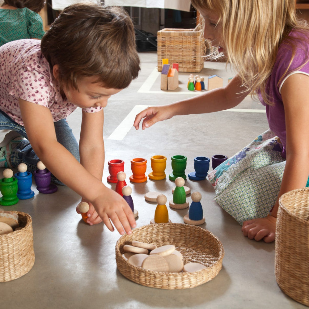 Buy Grapat nins poppetjes, bakjes en munten 18 stks 1 jr+