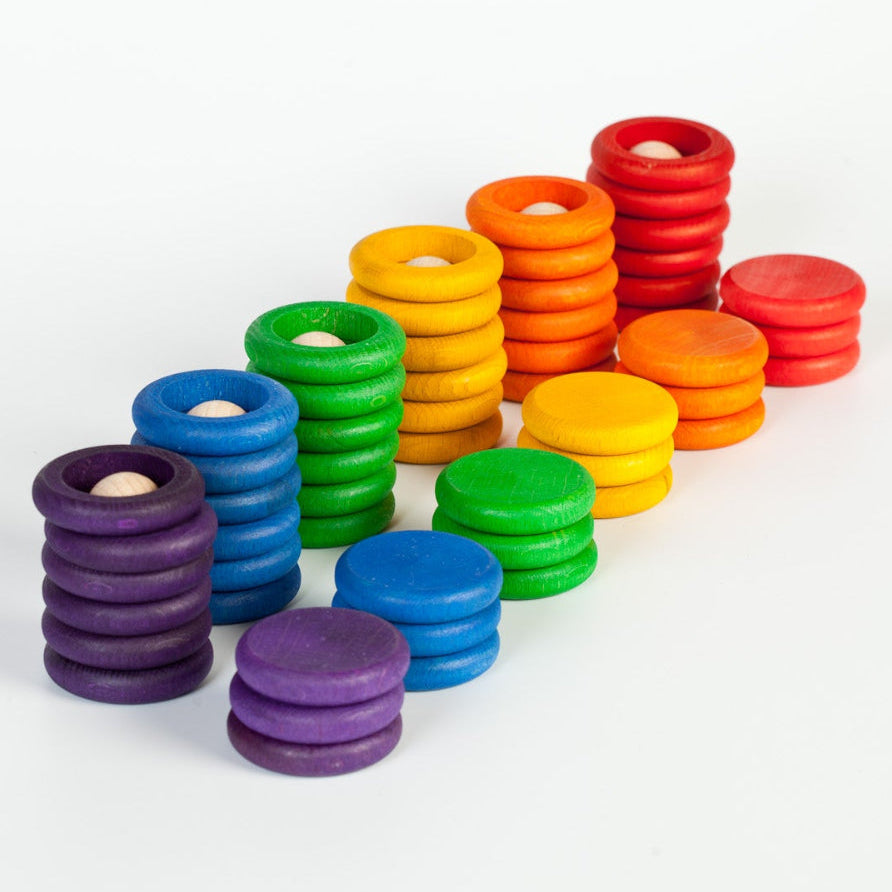 Buy Grapat nins poppetjes, ringen en munten 60 stks 18 mnd+