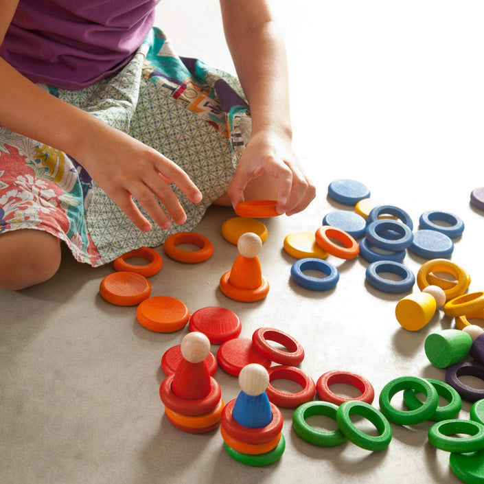 Grapat poppetjes ringen en munten 60-delig 8436580870023 e