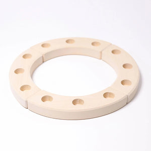 GRIMMS jaarring klein wit 22 cm 02001