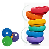 Grimms x Stapelstein Rolling Discs Cool Classic 6 stks