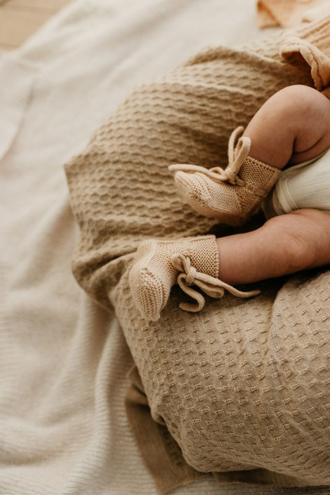 HVID deken Frankie sand