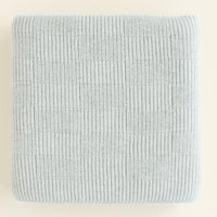 HVID deken Ivy light grey