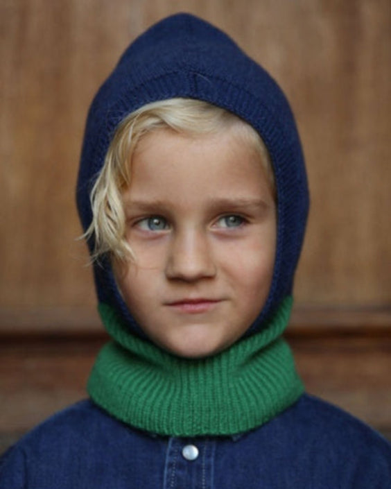 HVID balaclava Eddy blue-grass green 1-3 jr5404027809120