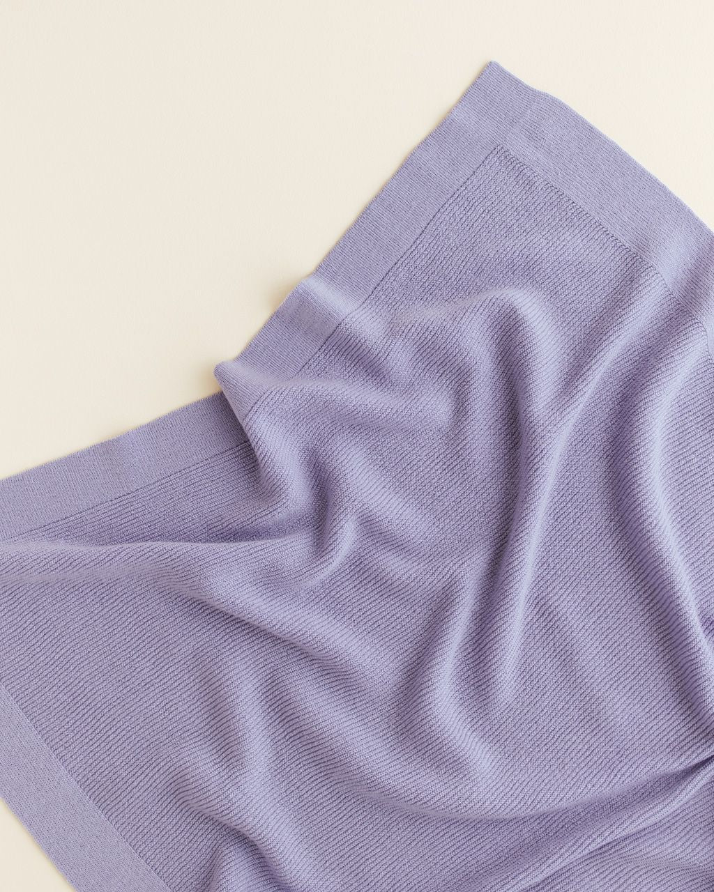 HVID deken Gust lilac 100% merino wol, fine Italian