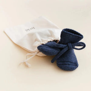 HVID slofjes blue 0-9 mnd