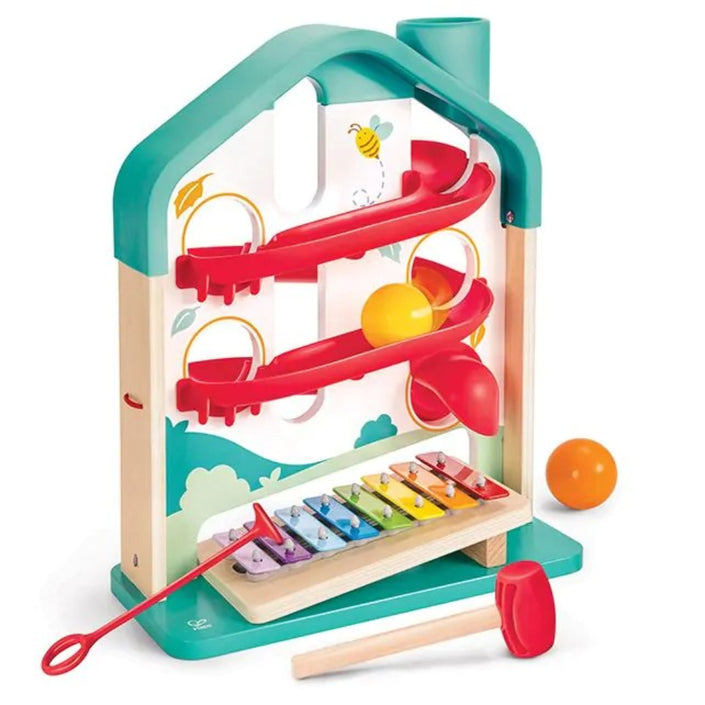 Hape knikkerbaan met xylofoon 1 jr+E0512
