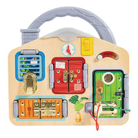 Hape activiteitenbord sluiten met licht 3 jr+