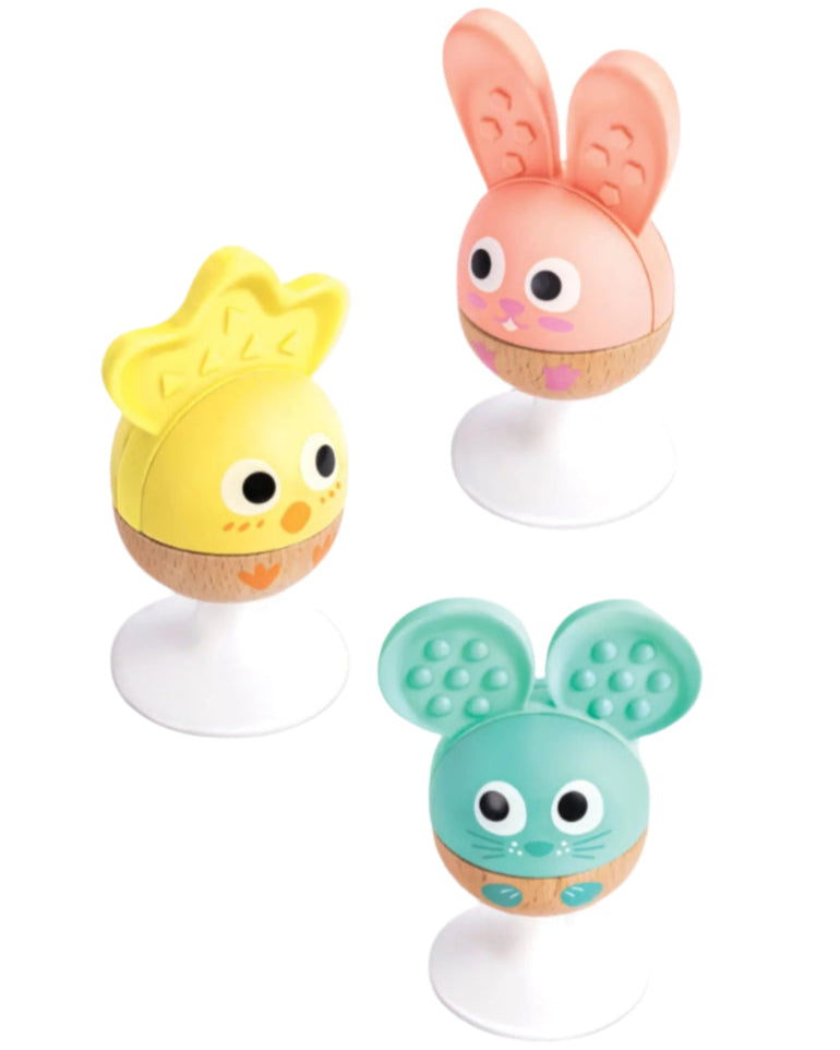 Buy Hape bijtspeeltjes met rammelaar met zuignap 0 mnd+