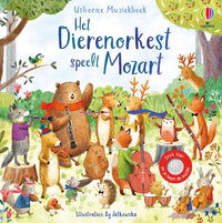 Het dierenorkest speelt Mozart - geluidenboek 2 jr+