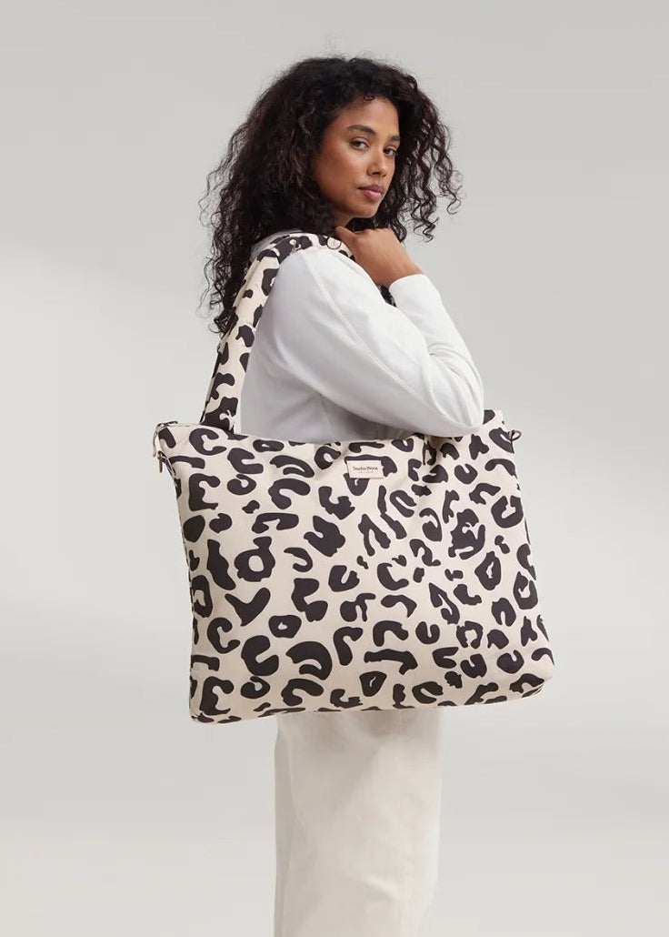 Studio Noos puffy diaper bag Holy Cow