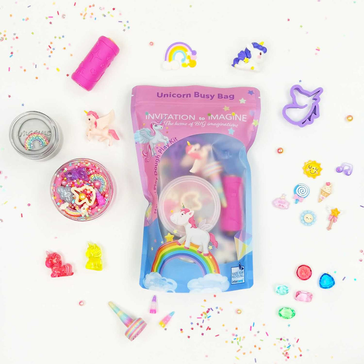 Invitation to Imagine Busy Bag Unicorn