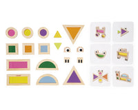 JANOD doorschijnende blokkenset 1 jr+5