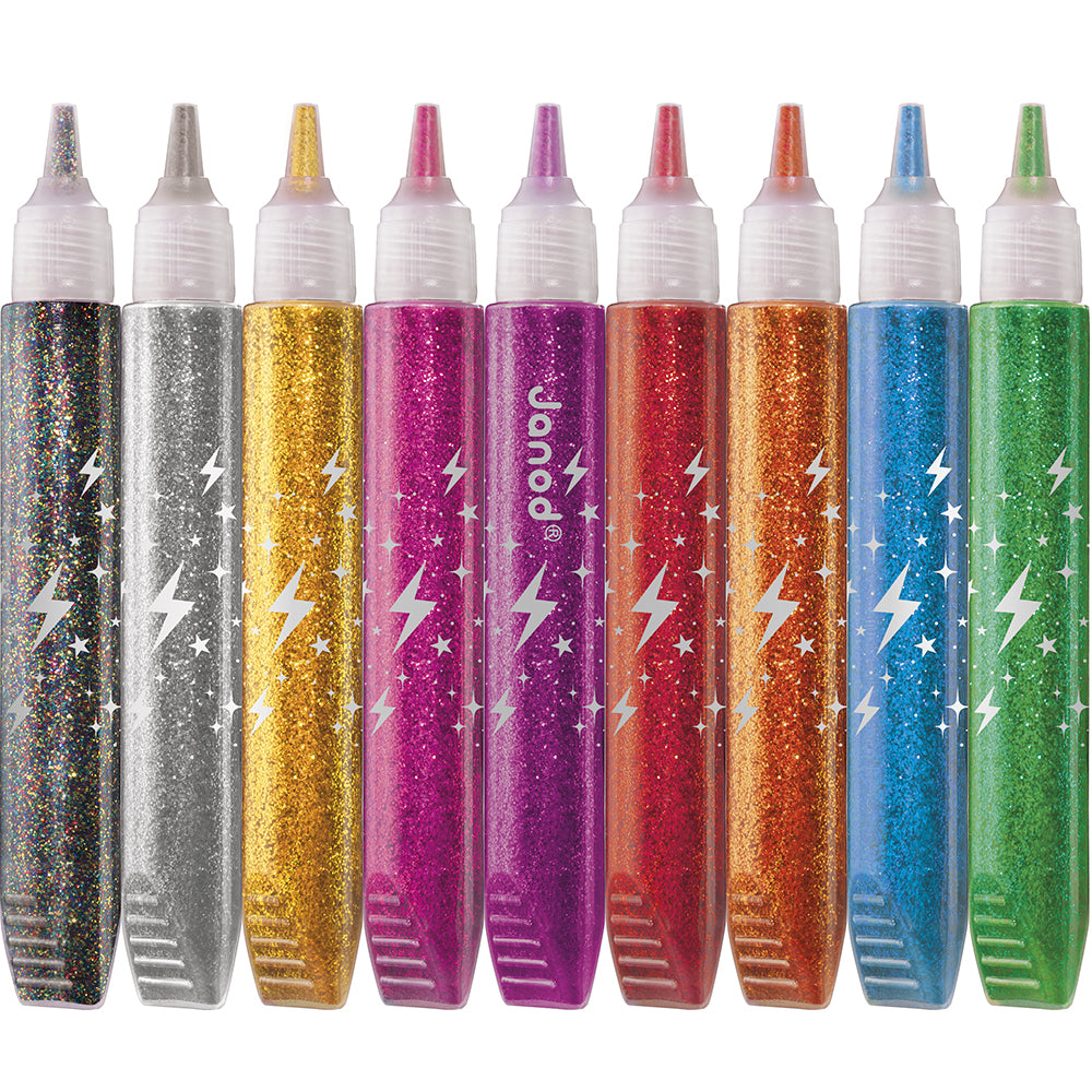 Buy JANOD glitterlijm 9 stks / 3 jr+