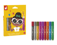 JANOD glitterlijm 9 stks / 3 jr+4