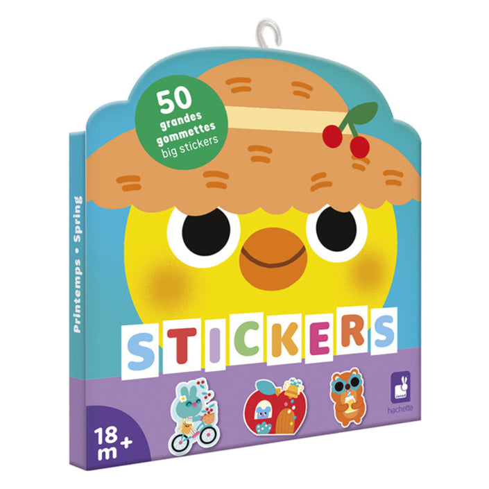 JANOD grote stickers Lente 50 stks 18 mnd+